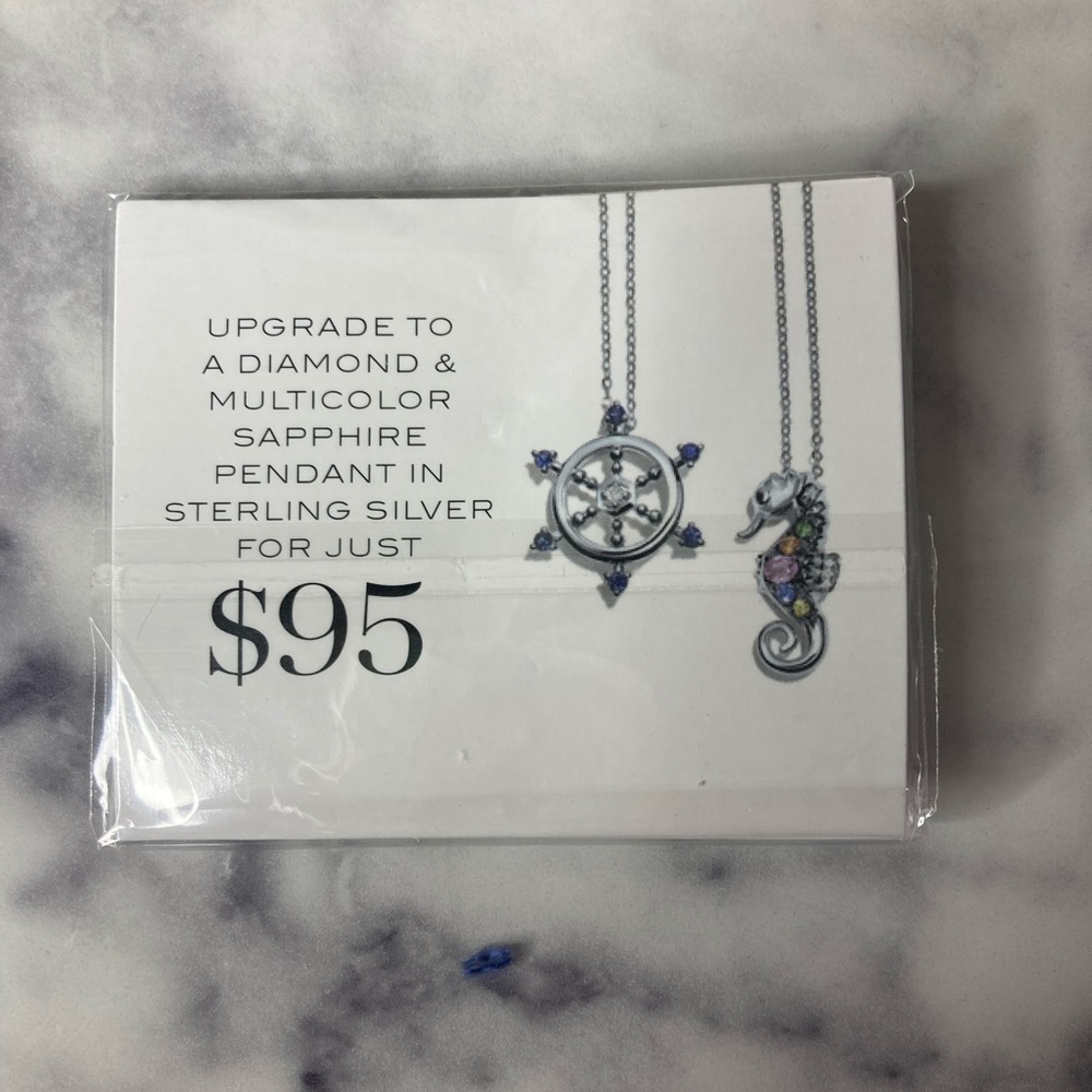 Effy Silver Ship Wheel Necklace - Picture 4 of 4